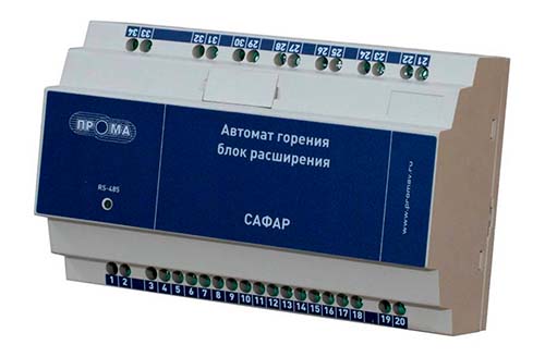 изображение Блоки расширения ПРОМА для автоматов горения Сафар-БЗК-ЩД